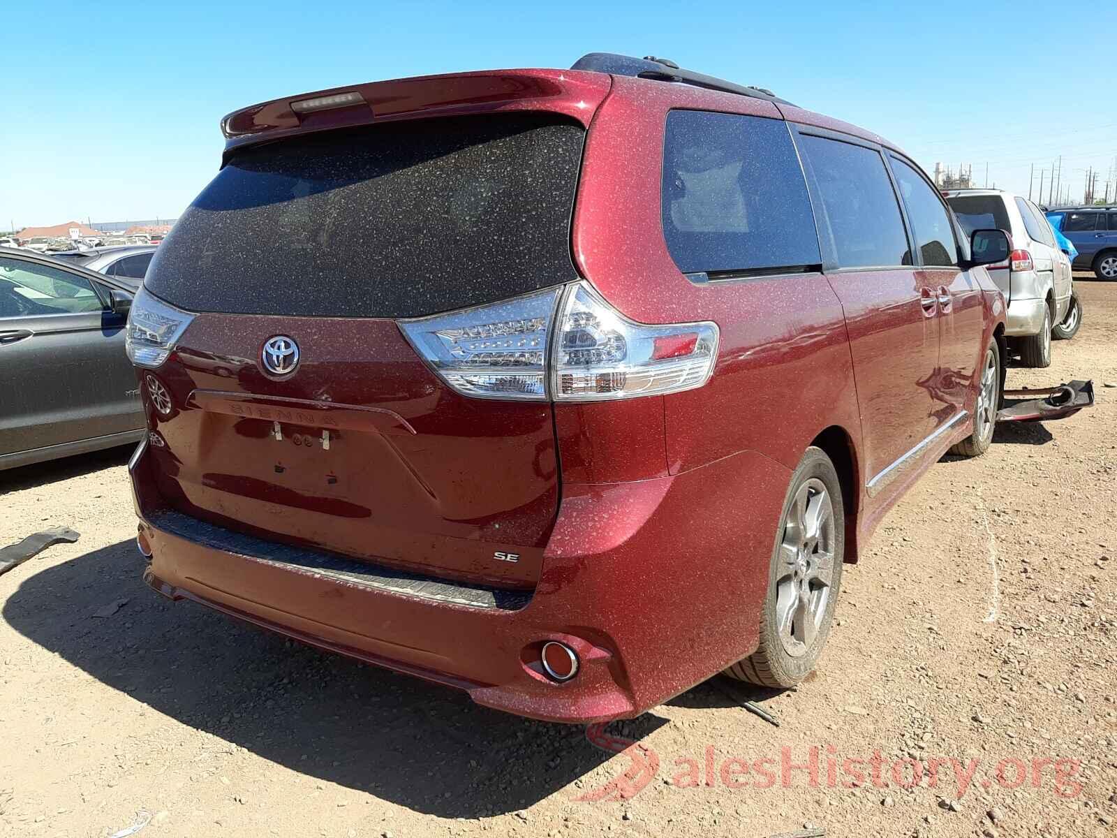 5TDXZ3DC1HS840288 2017 TOYOTA SIENNA