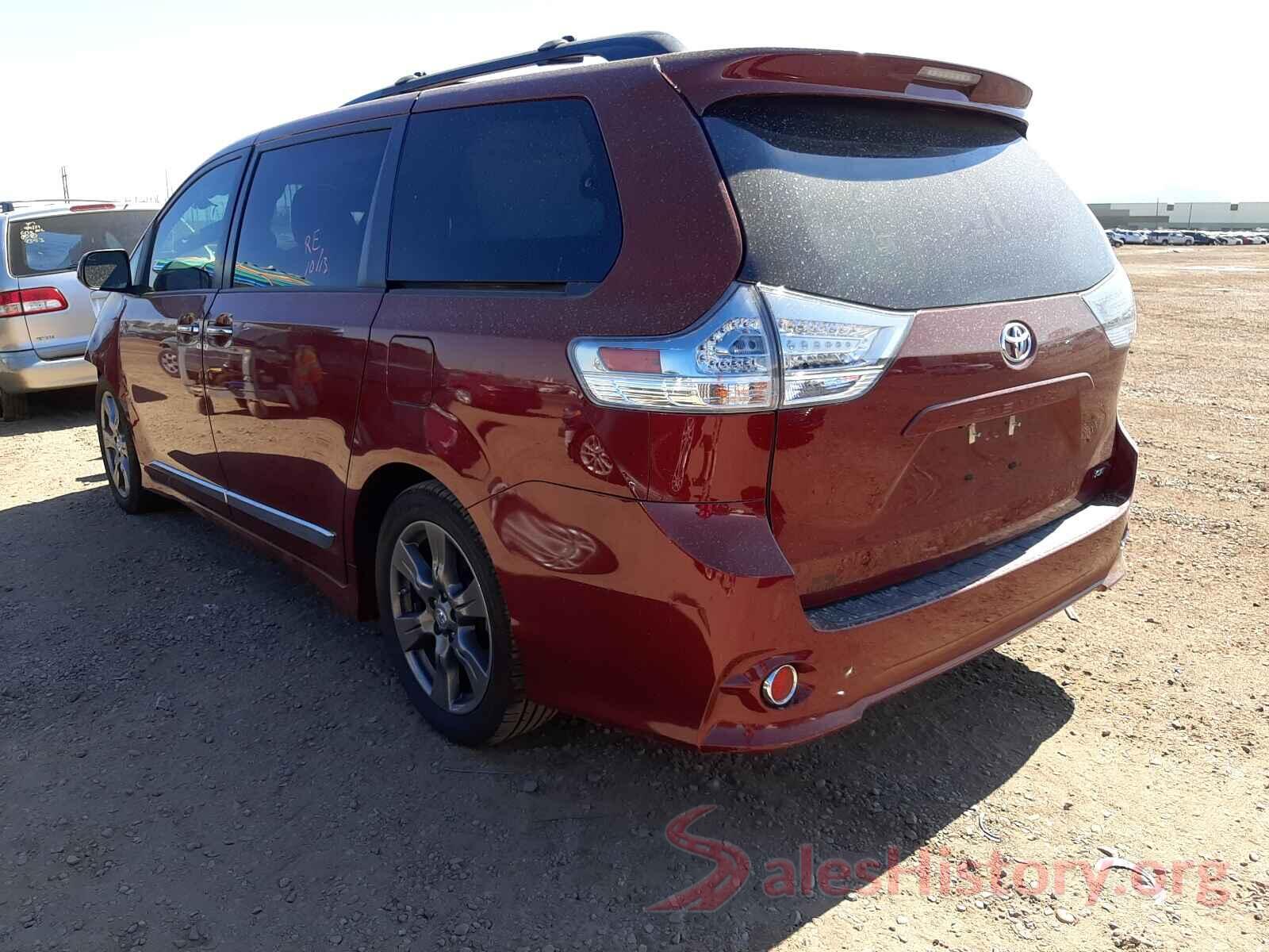 5TDXZ3DC1HS840288 2017 TOYOTA SIENNA