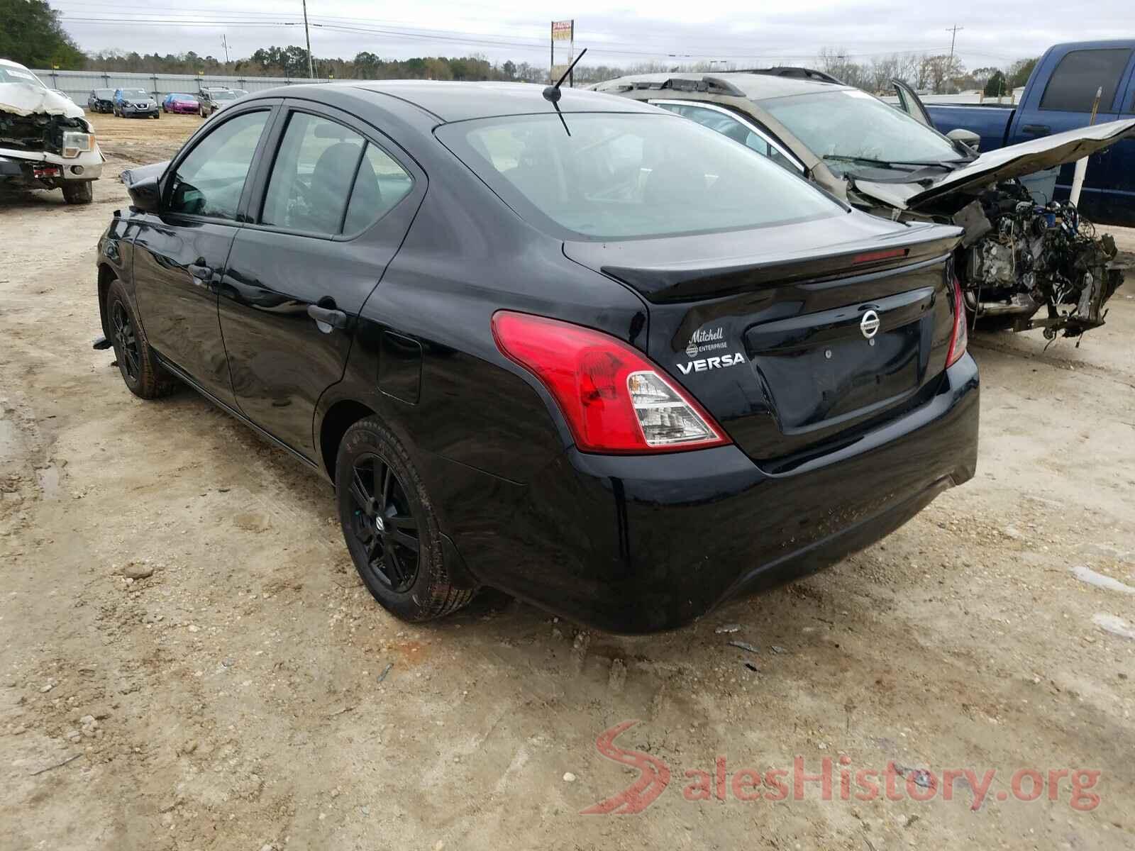 3N1CN7AP0KL827380 2019 NISSAN VERSA