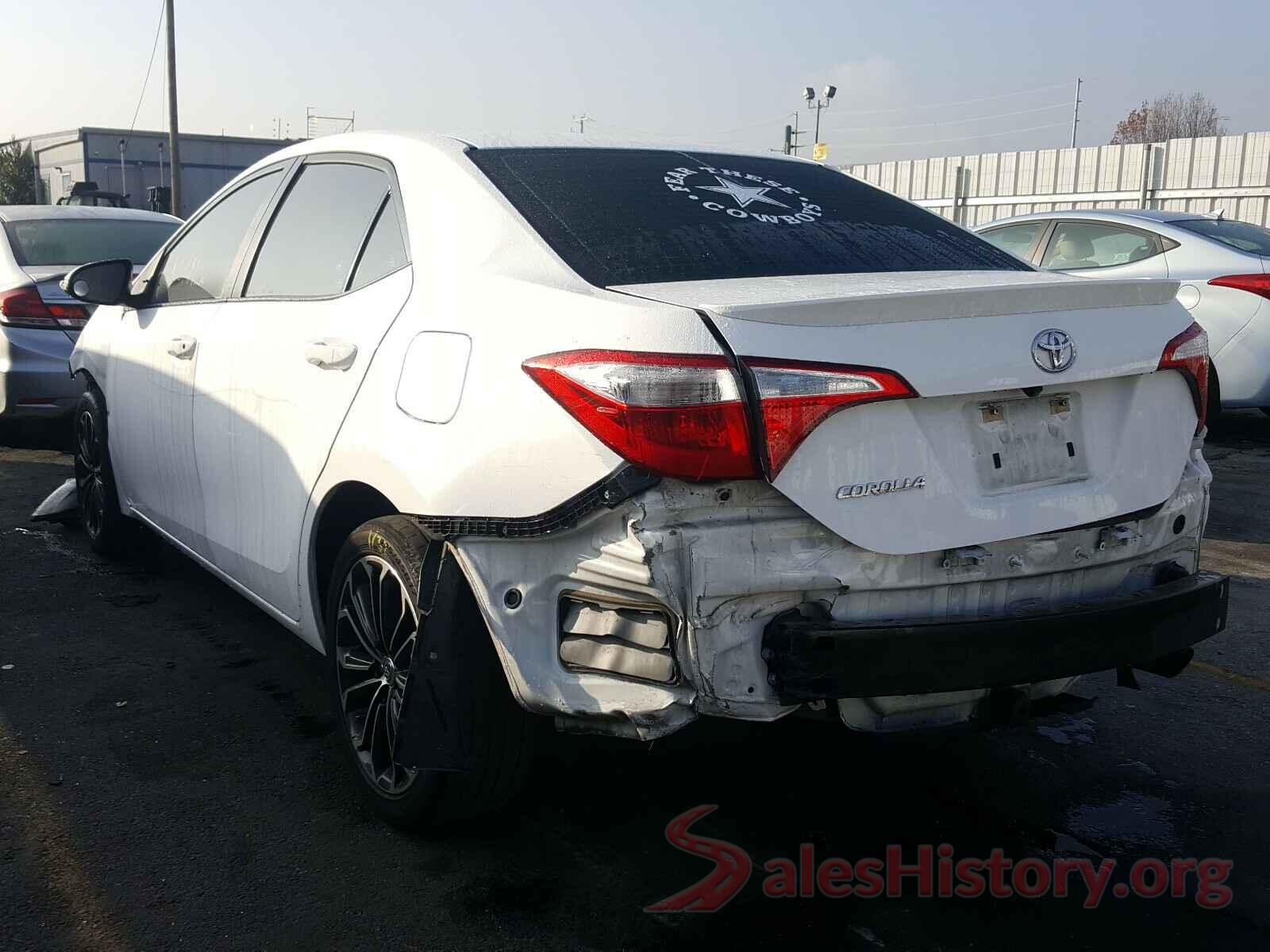 5YFBURHE3GP568678 2016 TOYOTA COROLLA