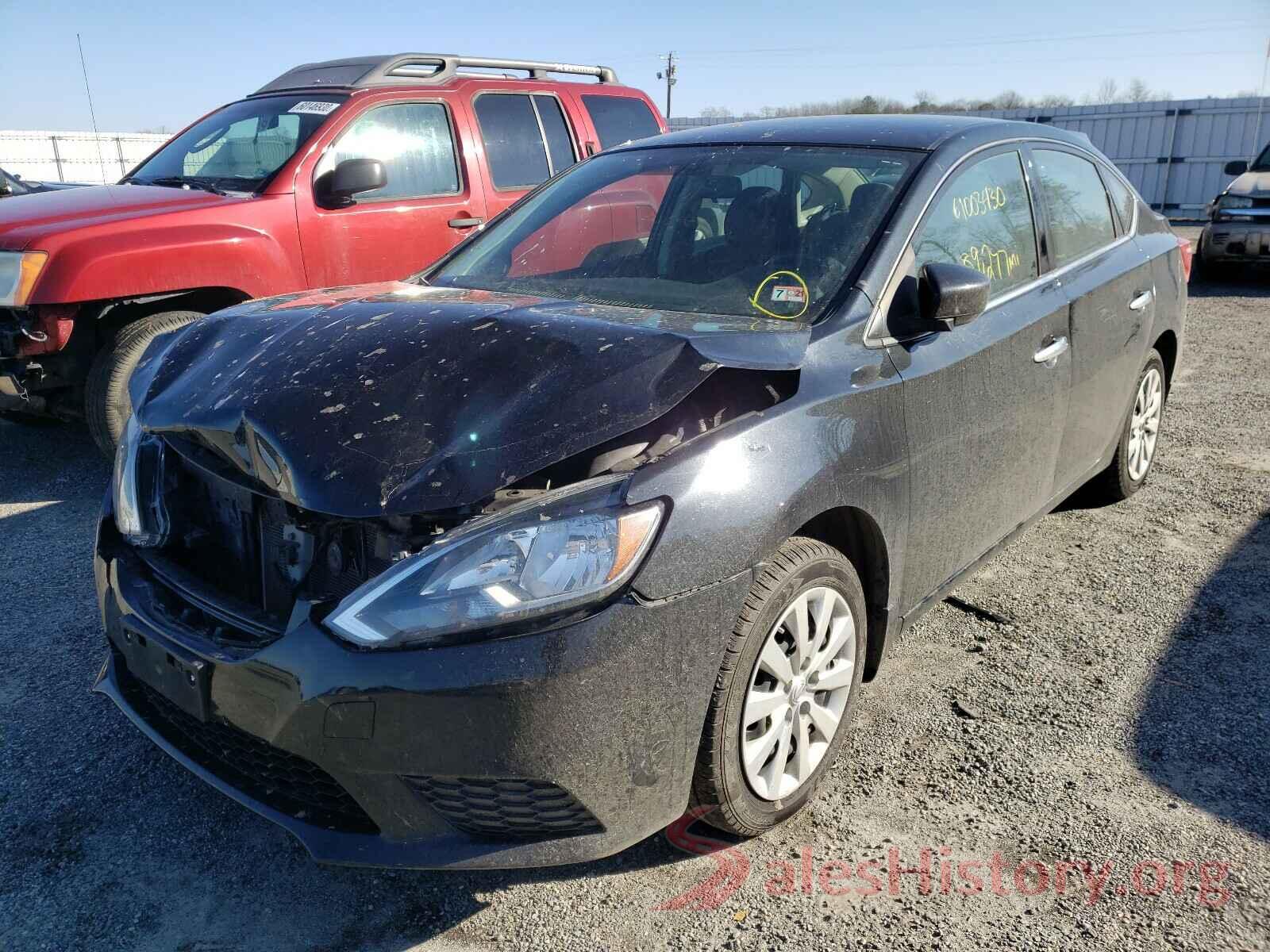 3N1AB7AP2HY233465 2017 NISSAN SENTRA