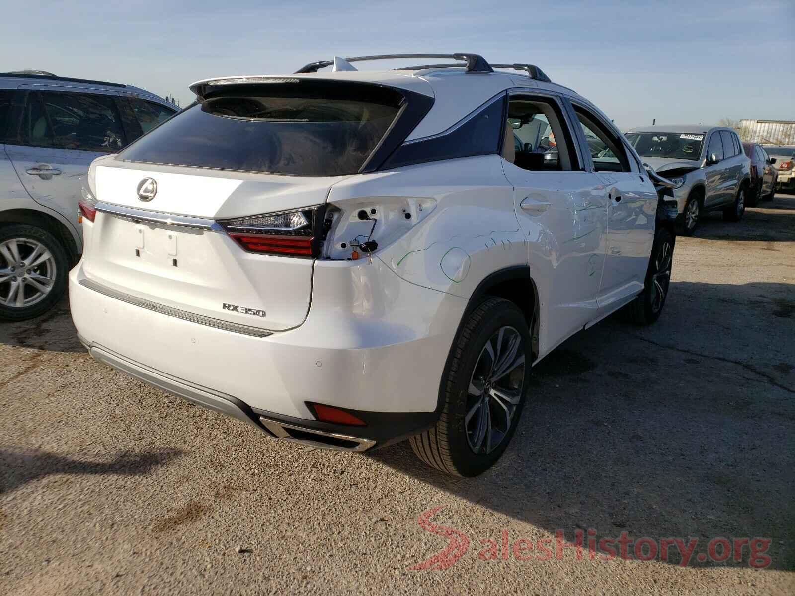 2T2HZMAA8LC181720 2020 LEXUS RX350