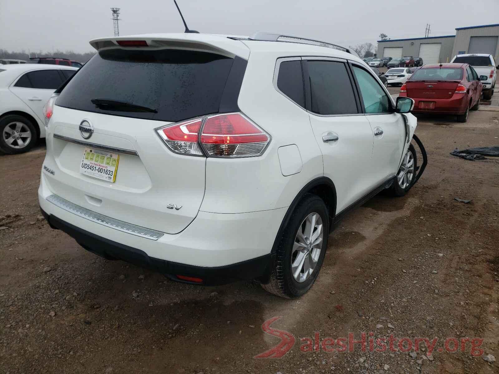 KNMAT2MT1GP731095 2016 NISSAN ROGUE