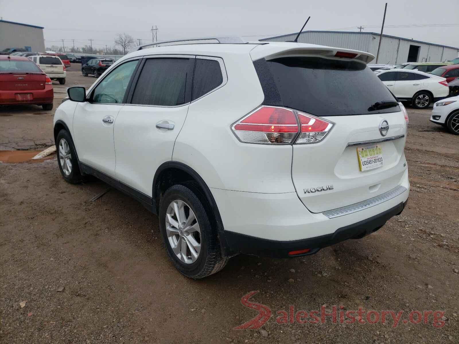 KNMAT2MT1GP731095 2016 NISSAN ROGUE