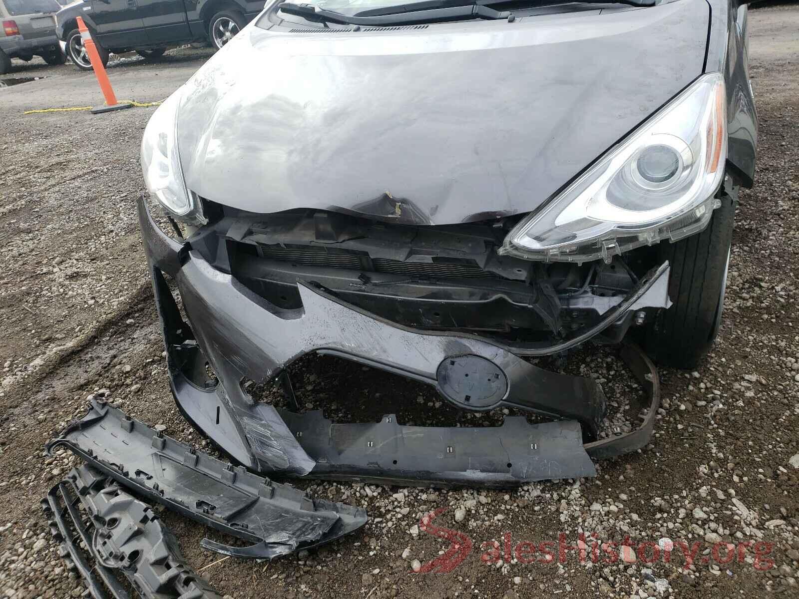 JTDKDTB35H1595357 2017 TOYOTA PRIUS