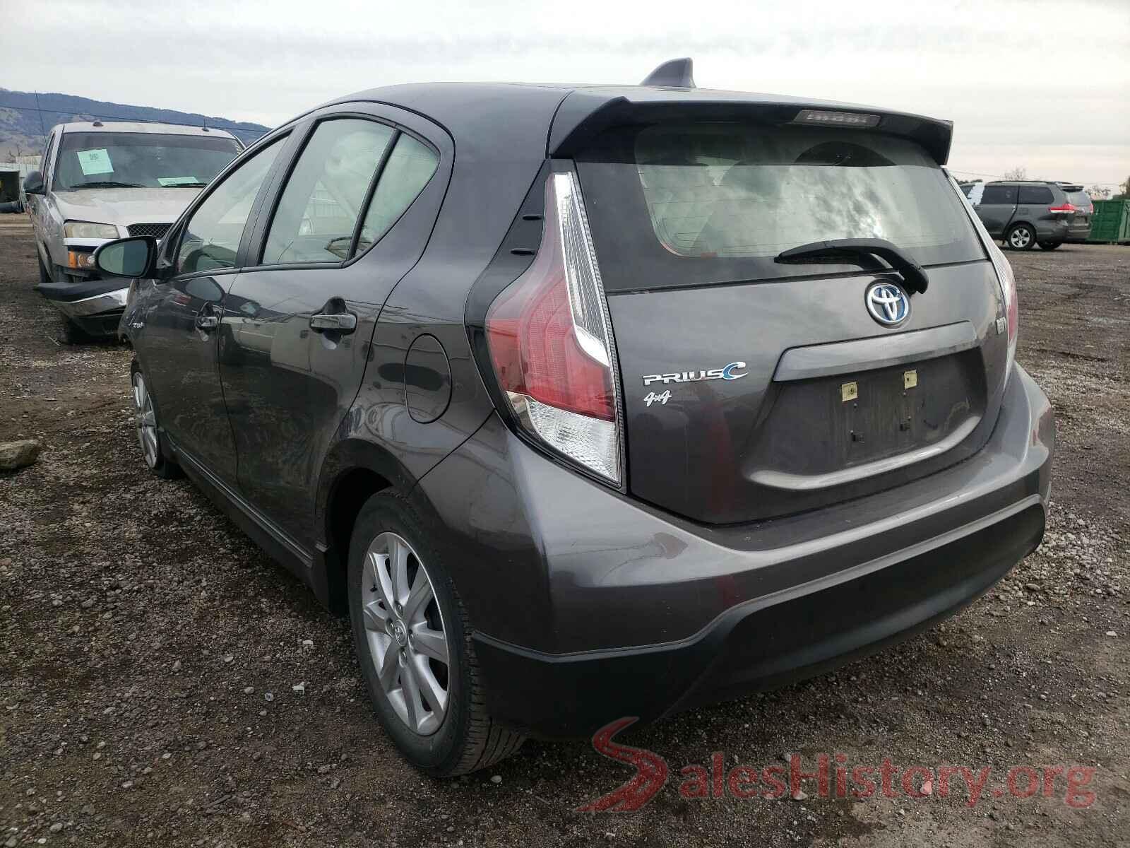 JTDKDTB35H1595357 2017 TOYOTA PRIUS