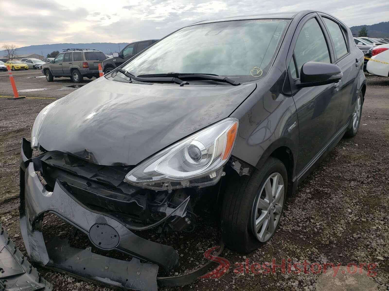 JTDKDTB35H1595357 2017 TOYOTA PRIUS