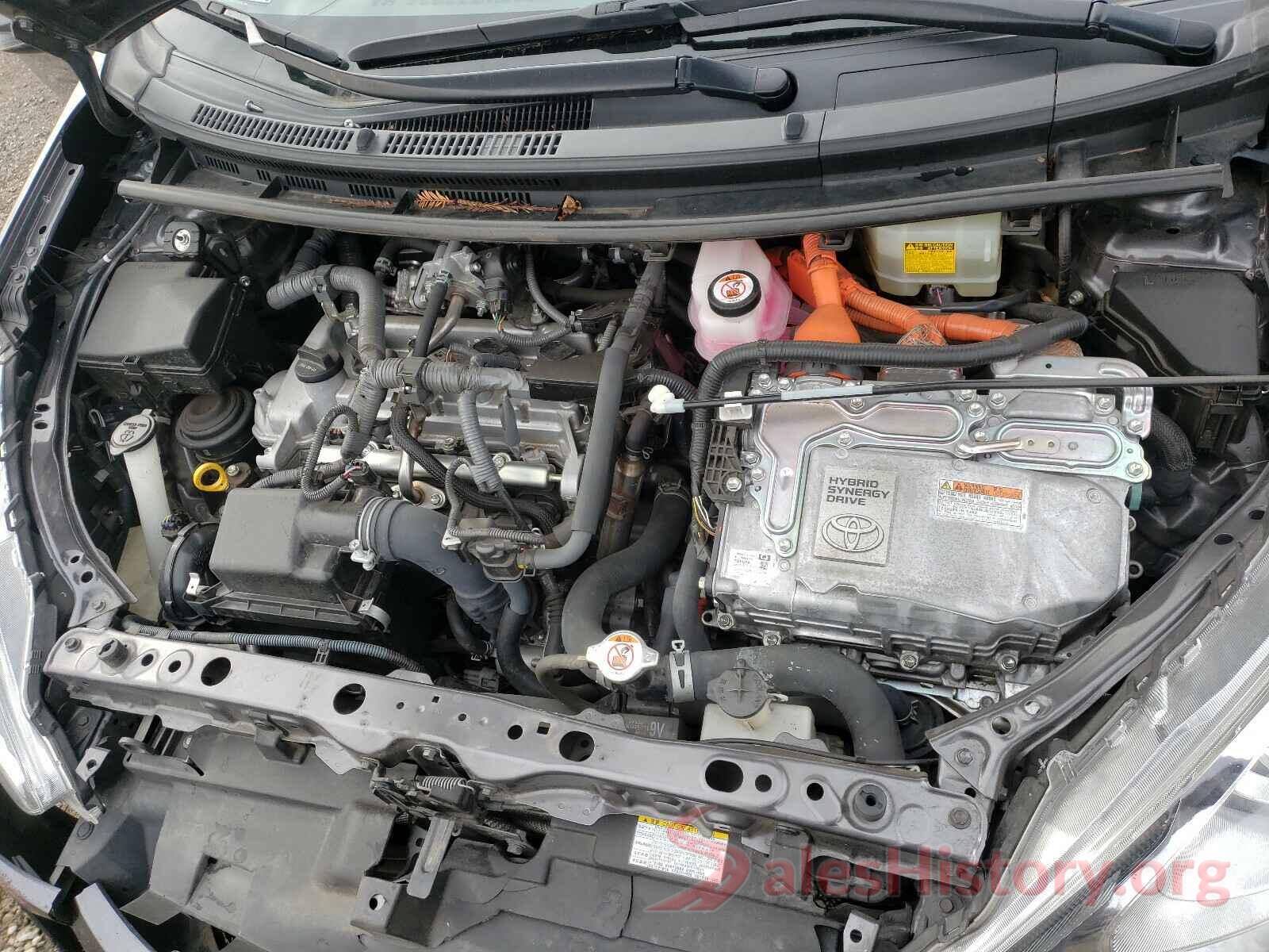 JTDKDTB35H1595357 2017 TOYOTA PRIUS