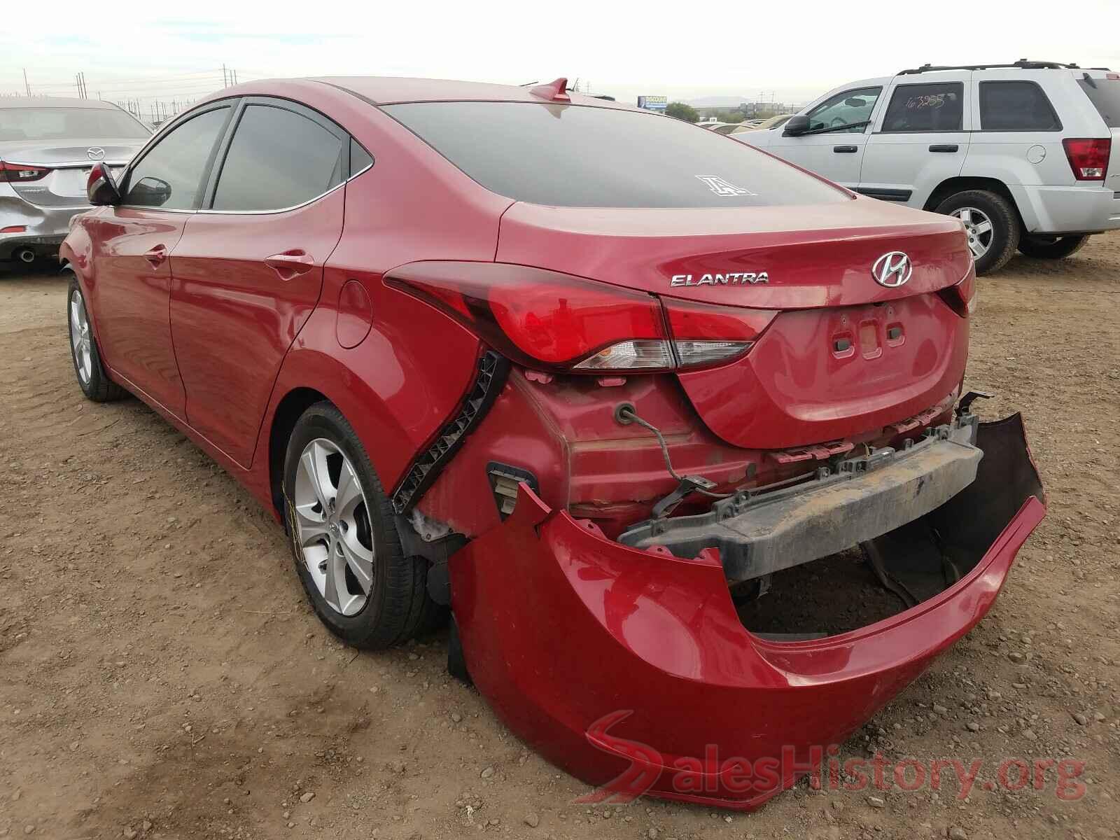 KMHDH4AE4GU553714 2016 HYUNDAI ELANTRA