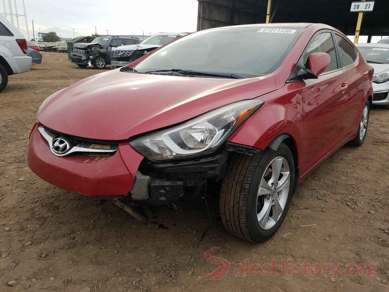 KMHDH4AE4GU553714 2016 HYUNDAI ELANTRA