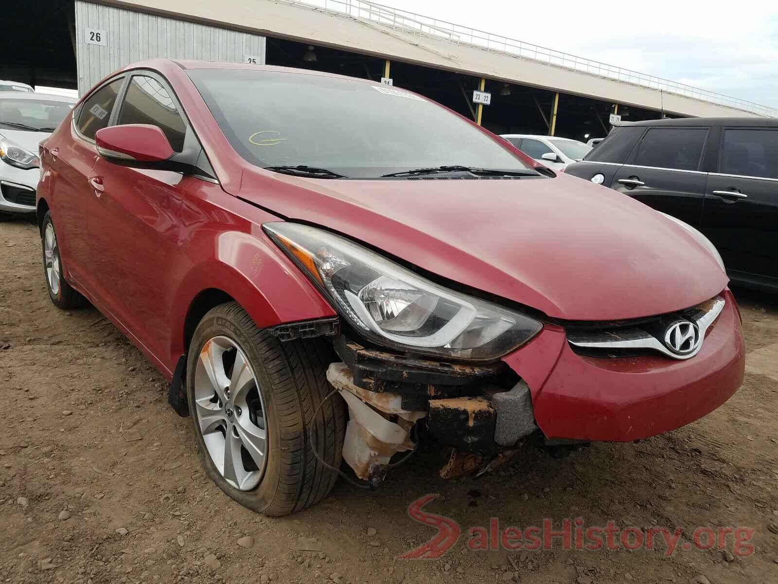 KMHDH4AE4GU553714 2016 HYUNDAI ELANTRA