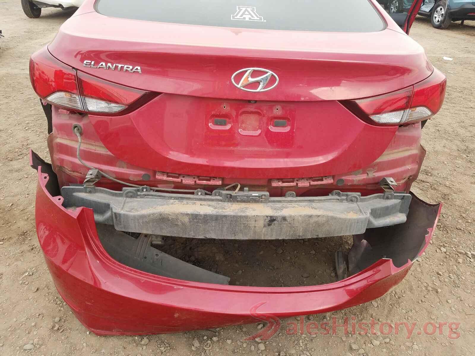 KMHDH4AE4GU553714 2016 HYUNDAI ELANTRA