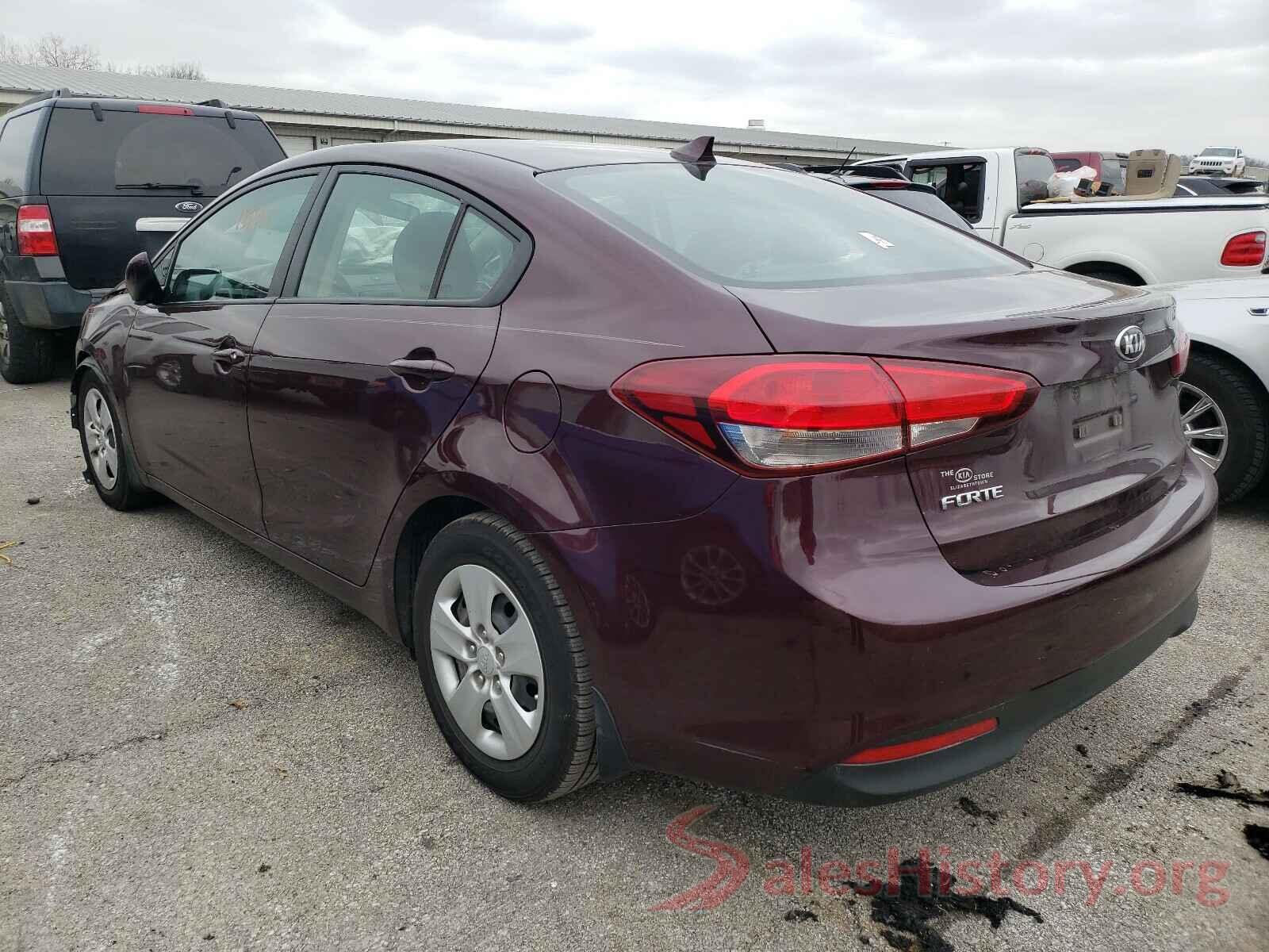 3KPFK4A7XHE138087 2017 KIA FORTE