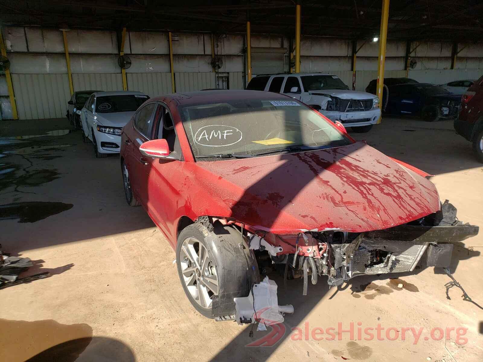 KMHD84LF2HU283776 2017 HYUNDAI ELANTRA