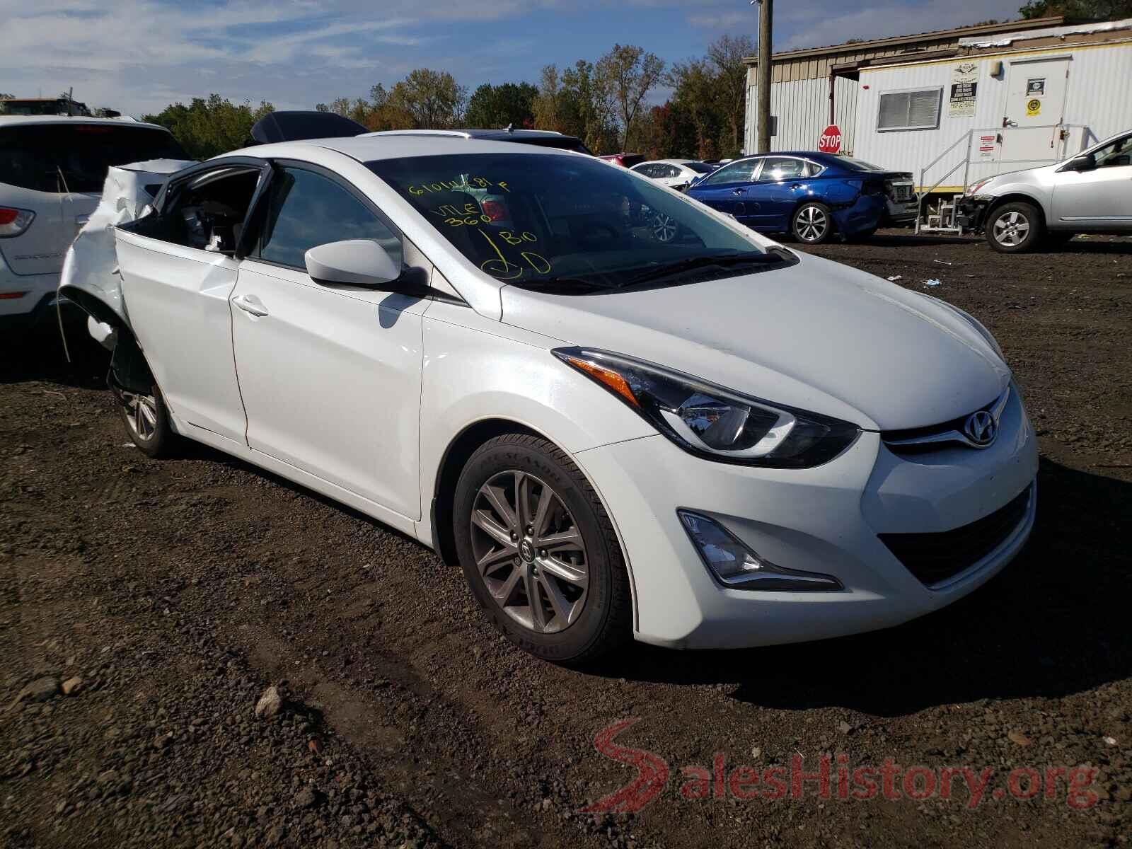 5NPDH4AEXGH686413 2016 HYUNDAI ELANTRA