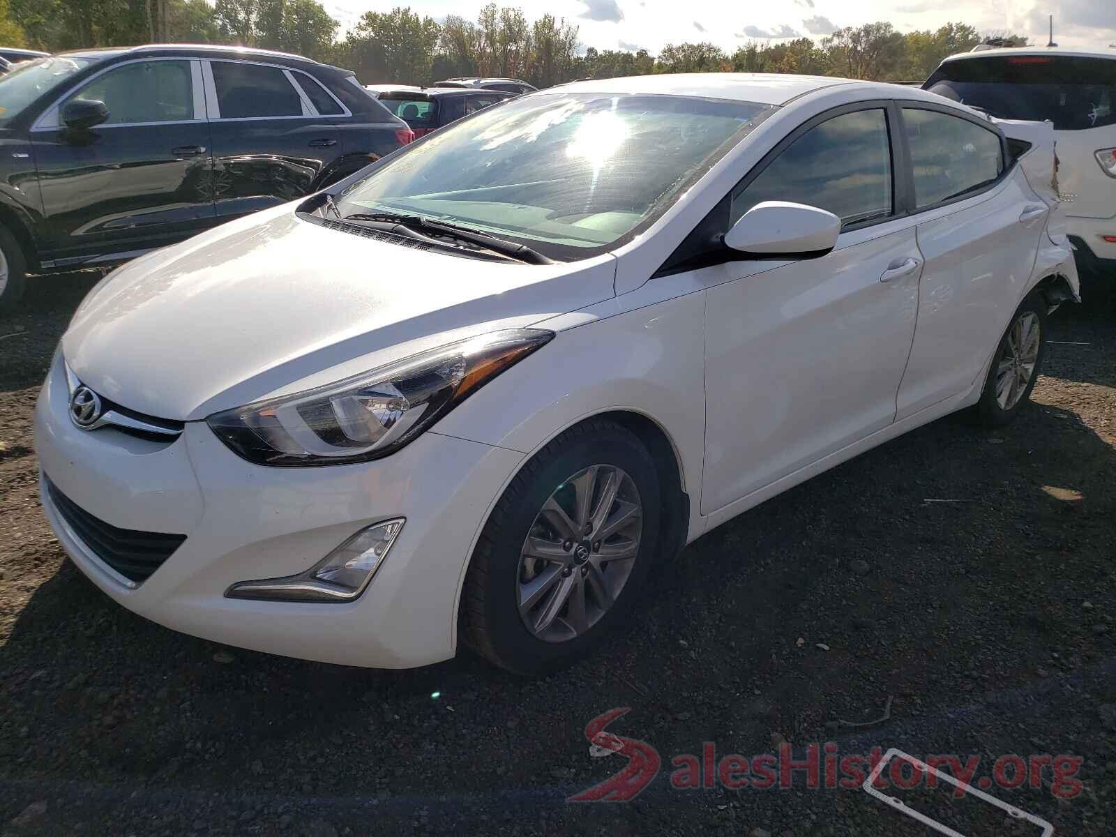 5NPDH4AEXGH686413 2016 HYUNDAI ELANTRA