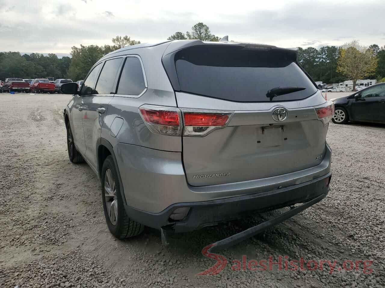 5TDKKRFH3FS063250 2015 TOYOTA HIGHLANDER