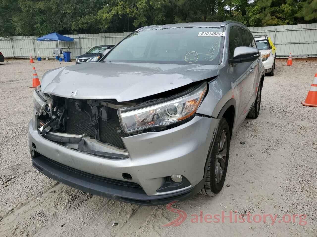 5TDKKRFH3FS063250 2015 TOYOTA HIGHLANDER