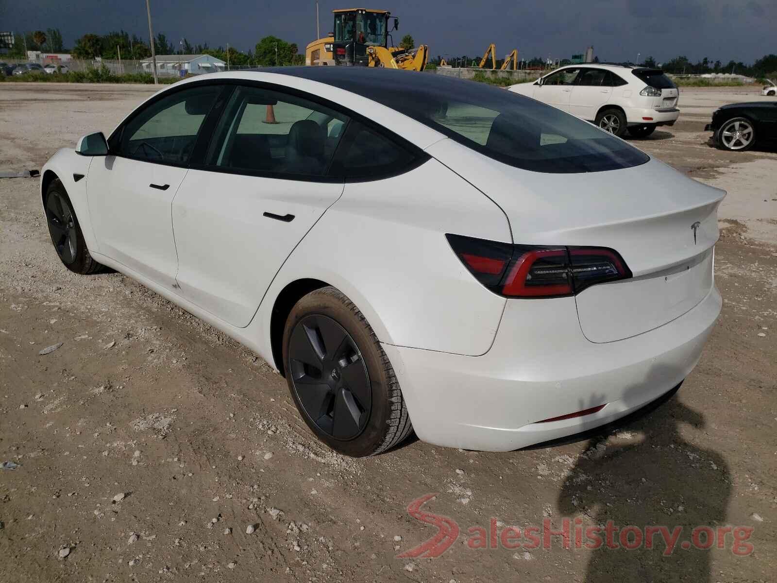 5YJ3E1EA6MF027541 2021 TESLA MODEL 3