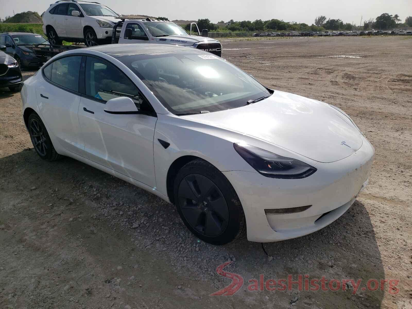 5YJ3E1EA6MF027541 2021 TESLA MODEL 3