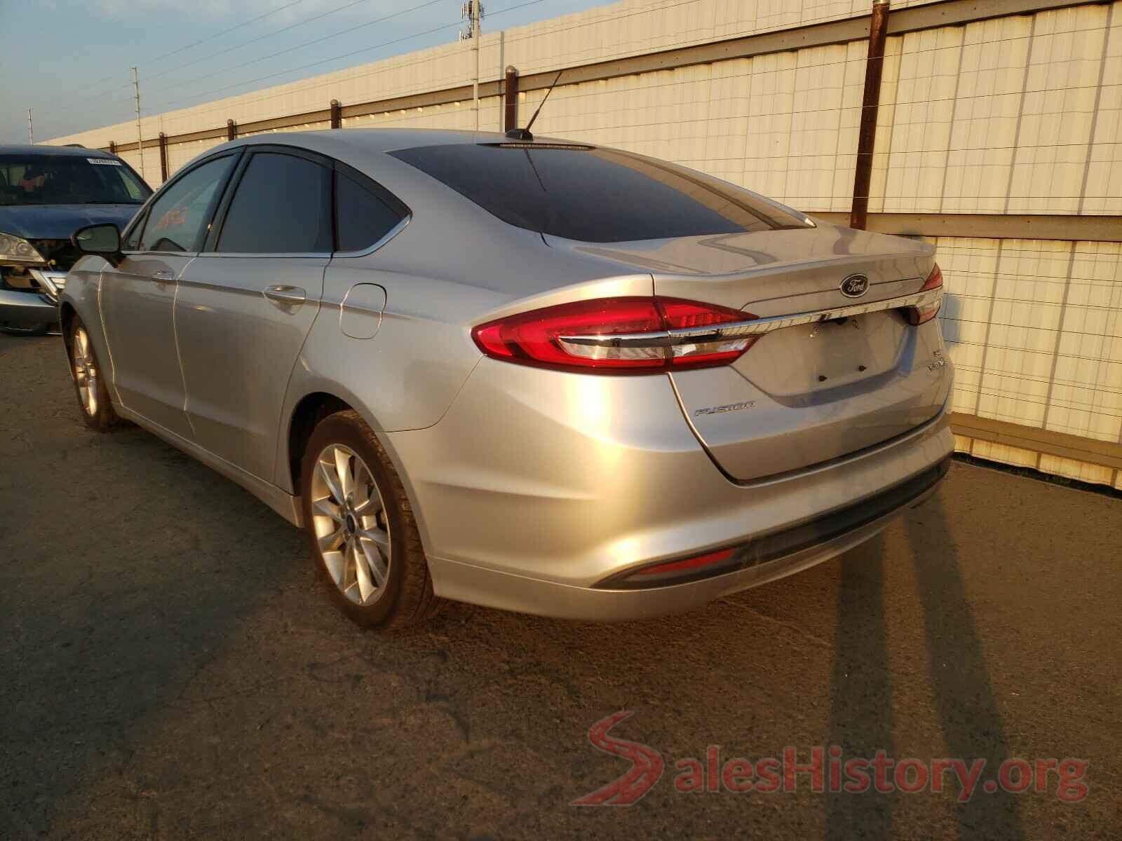 3FA6P0LUXHR381345 2017 FORD FUSION