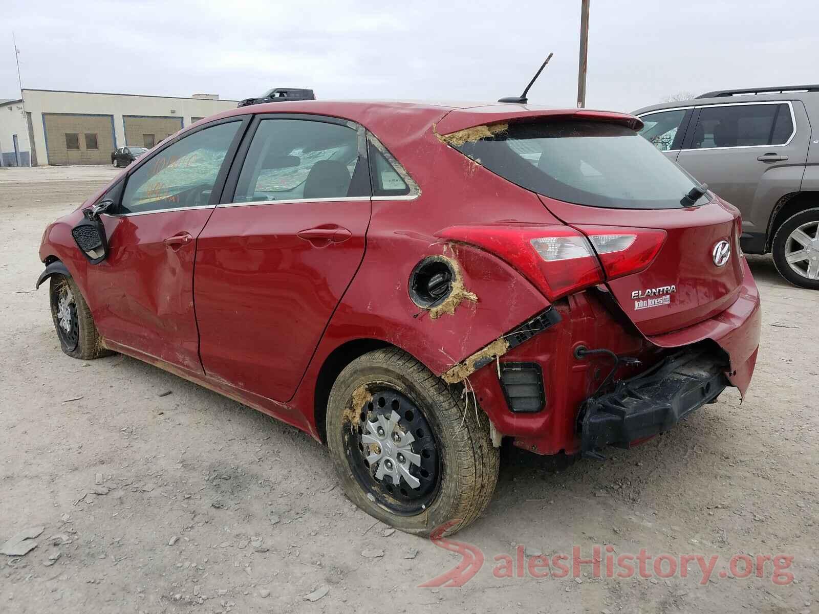 KMHD35LH3HU350312 2017 HYUNDAI ELANTRA