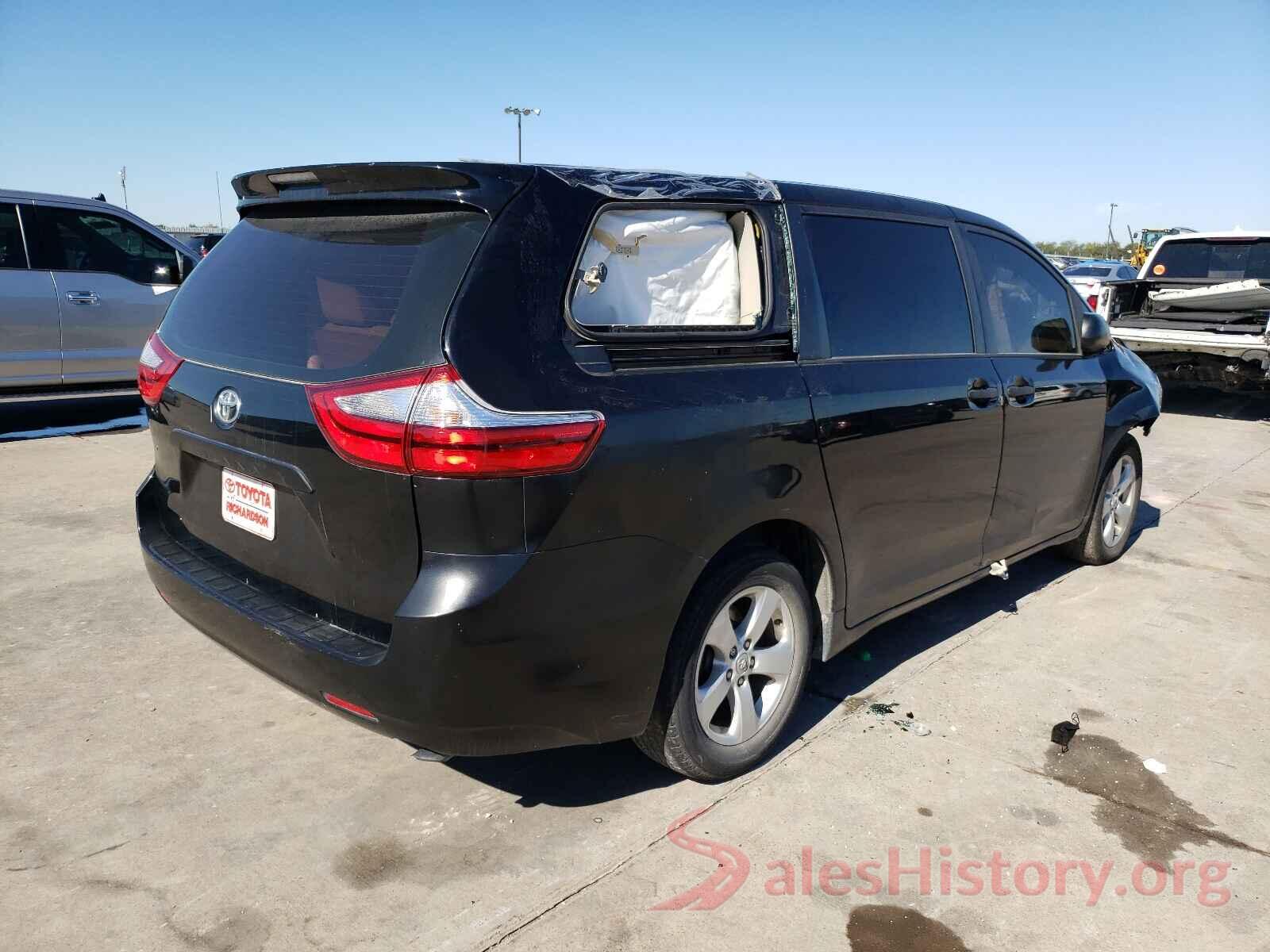 5TDZZ3DC7HS884191 2017 TOYOTA SIENNA