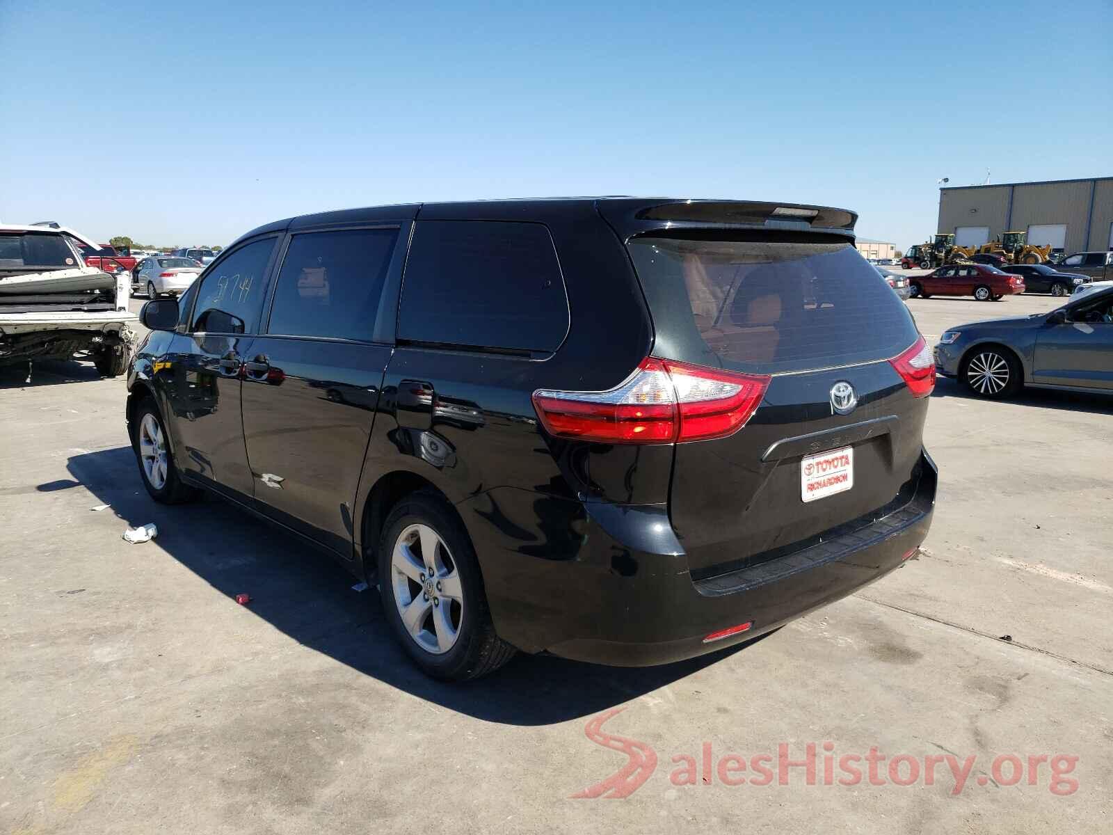 5TDZZ3DC7HS884191 2017 TOYOTA SIENNA