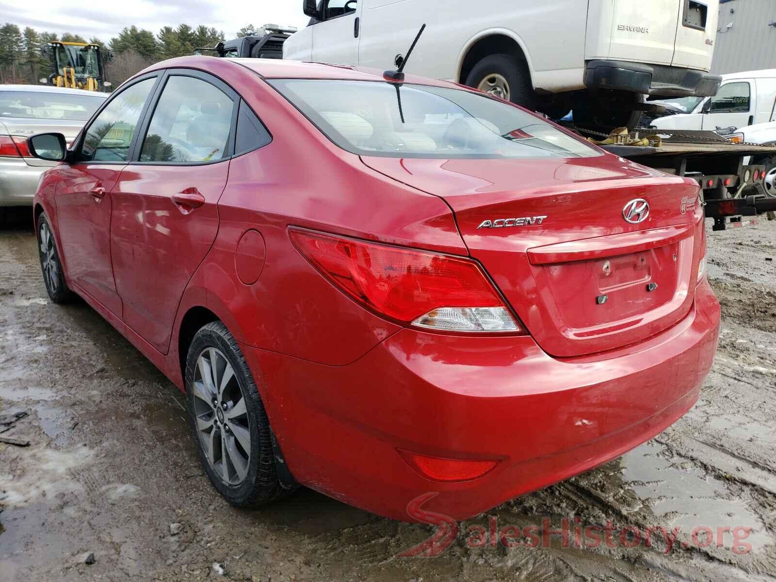 KMHCT4AE1HU328677 2017 HYUNDAI ACCENT