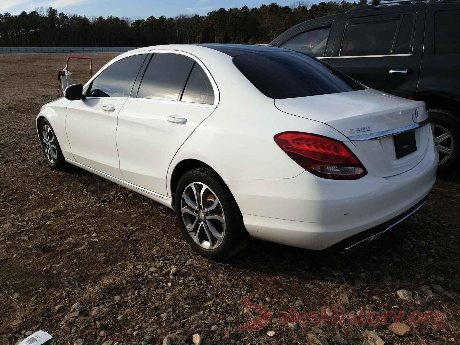 55SWF4KB9HU194859 2017 MERCEDES-BENZ C CLASS