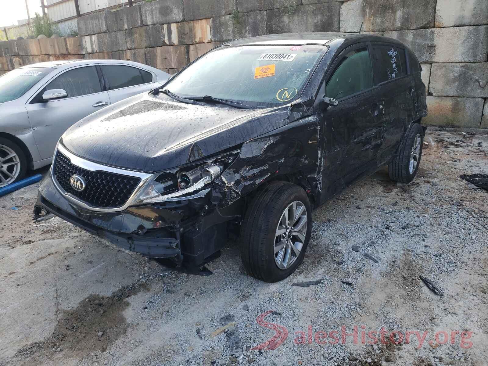 KNDPB3AC3G7795419 2016 KIA SPORTAGE