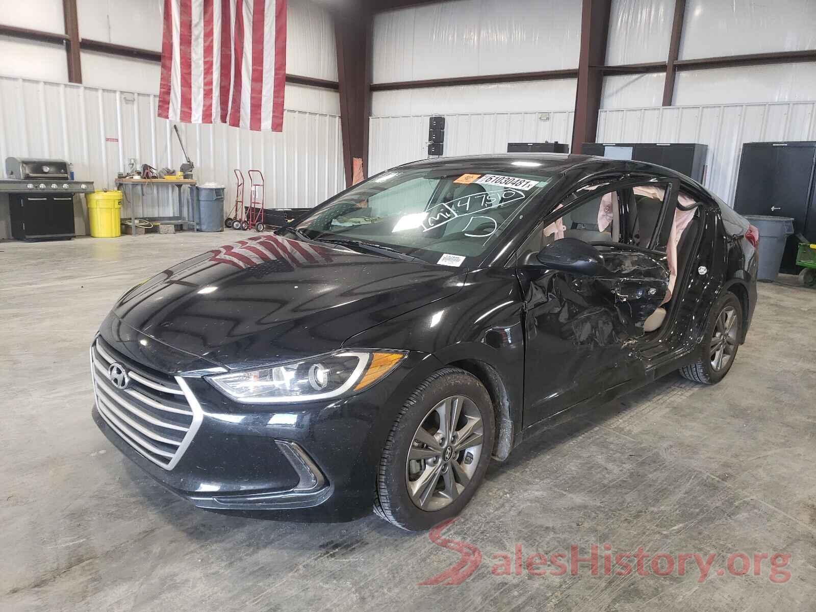 5NPD84LF2JH225719 2018 HYUNDAI ELANTRA