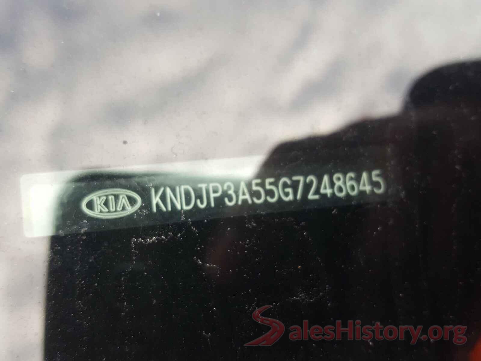 KNDJP3A55G7248645 2016 KIA SOUL