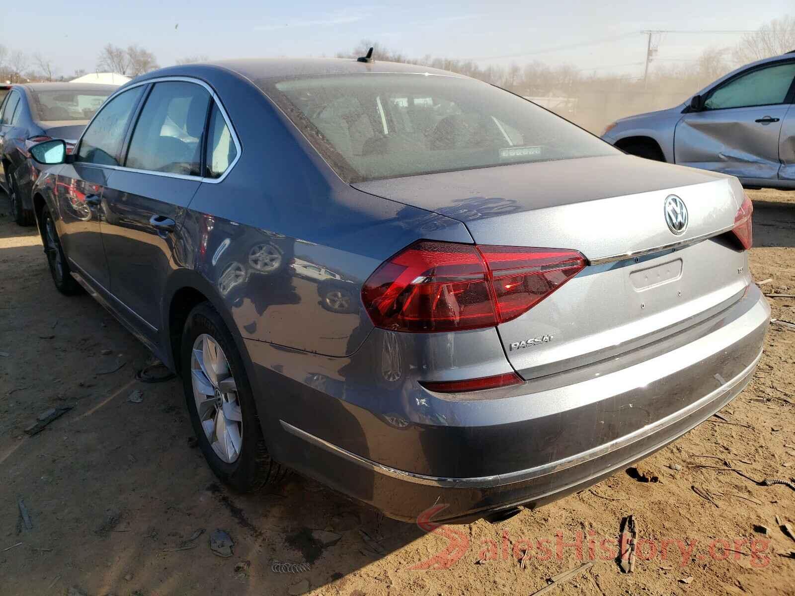 1VWAT7A36HC054827 2017 VOLKSWAGEN PASSAT