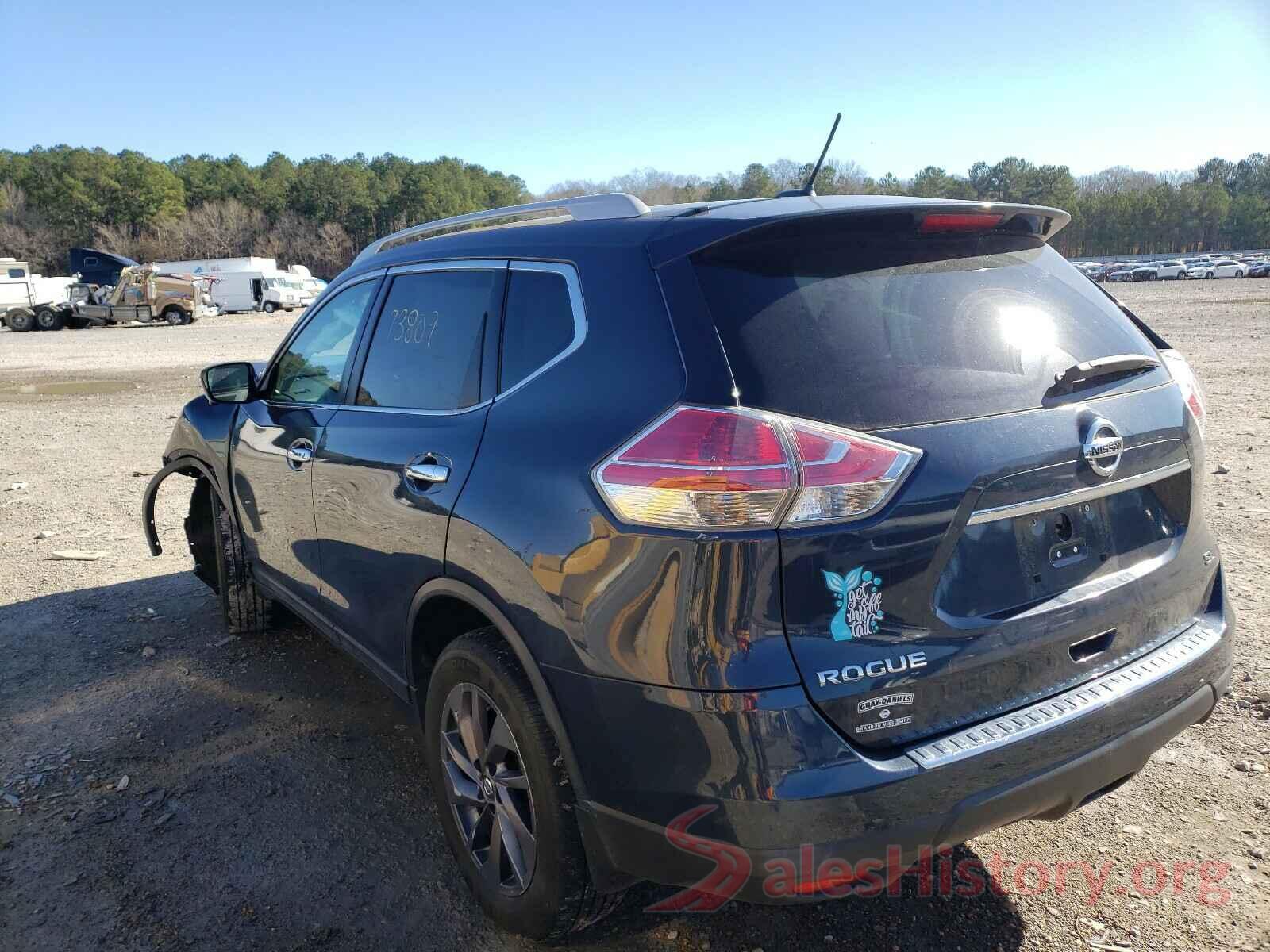 5N1AT2MT7GC879755 2016 NISSAN ROGUE