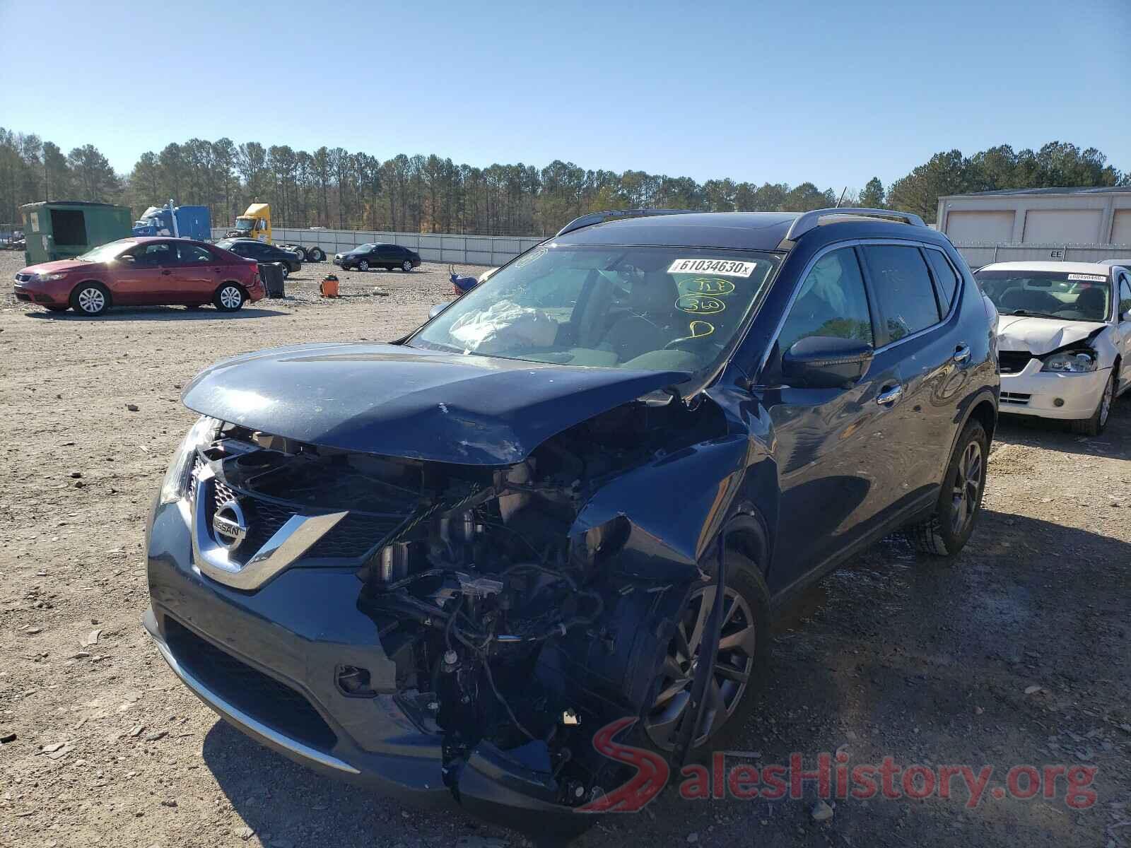 5N1AT2MT7GC879755 2016 NISSAN ROGUE