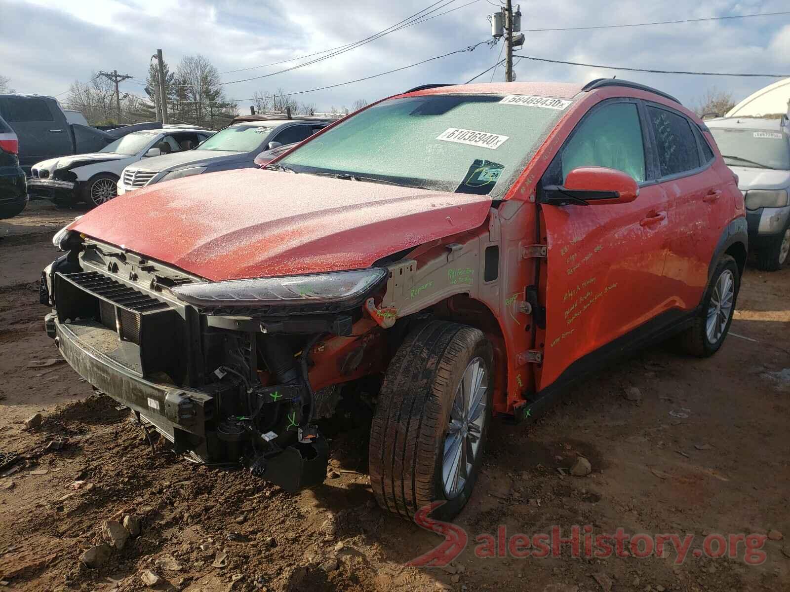 KM8K2CAA1KU369856 2019 HYUNDAI KONA