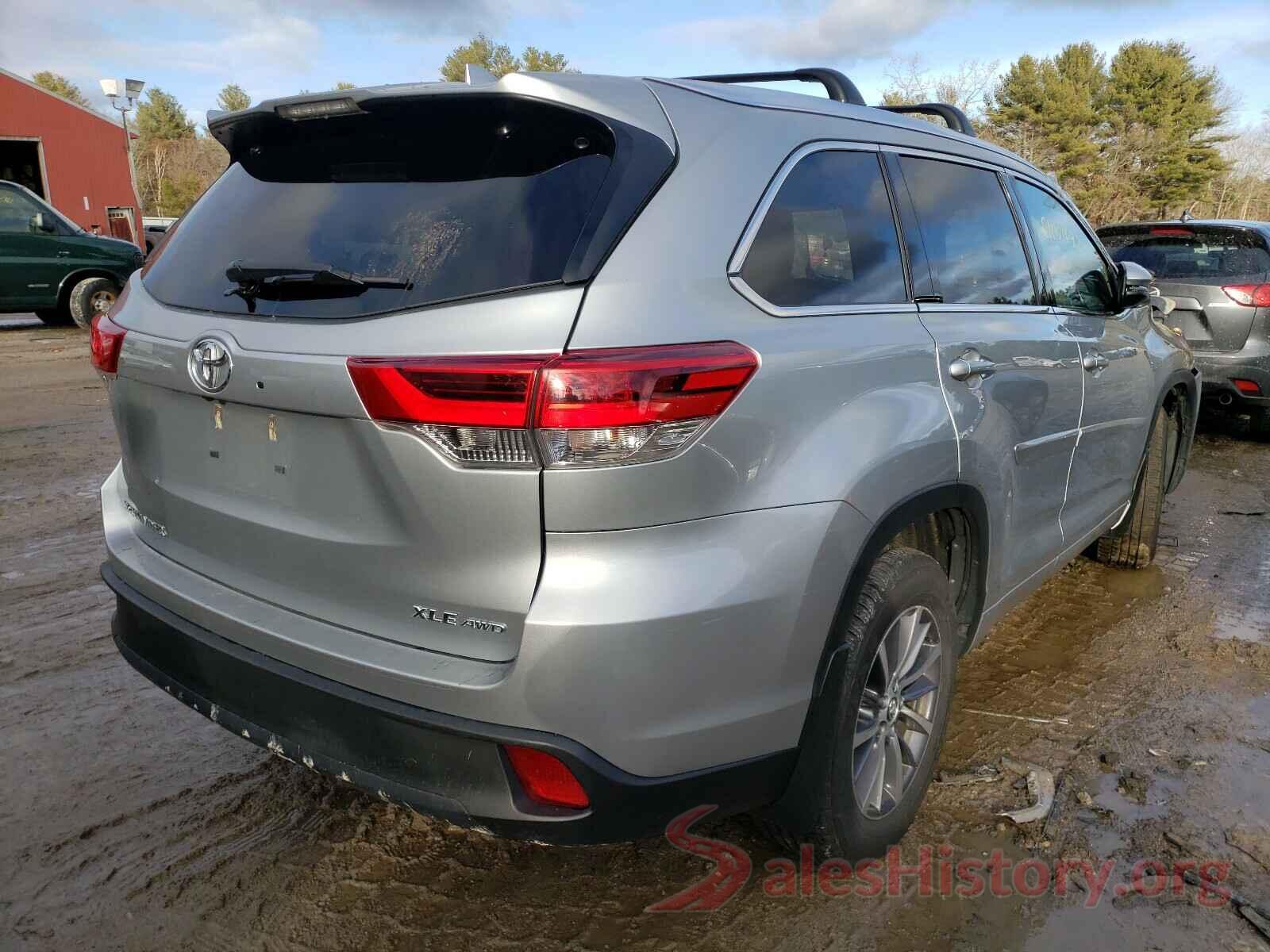 5TDJZRFHXJS538988 2018 TOYOTA HIGHLANDER