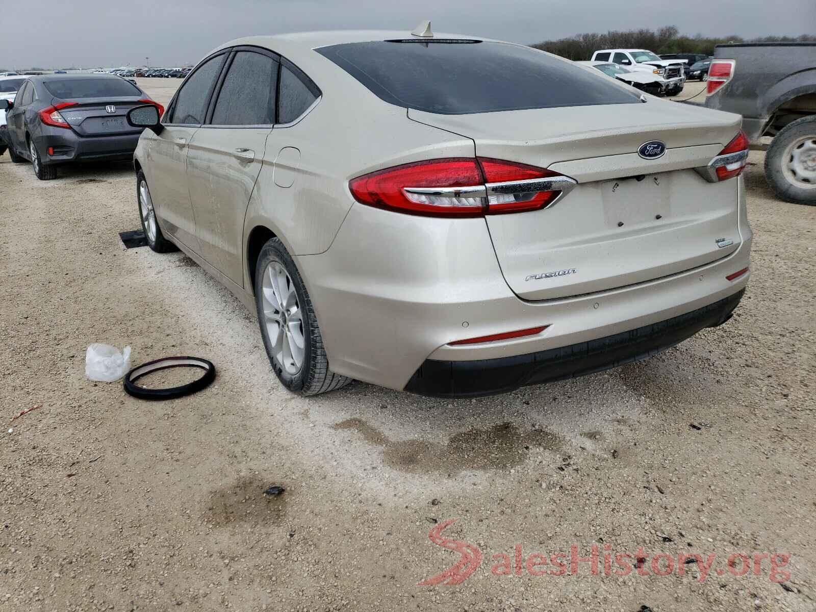 3FA6P0HD9KR170847 2019 FORD FUSION