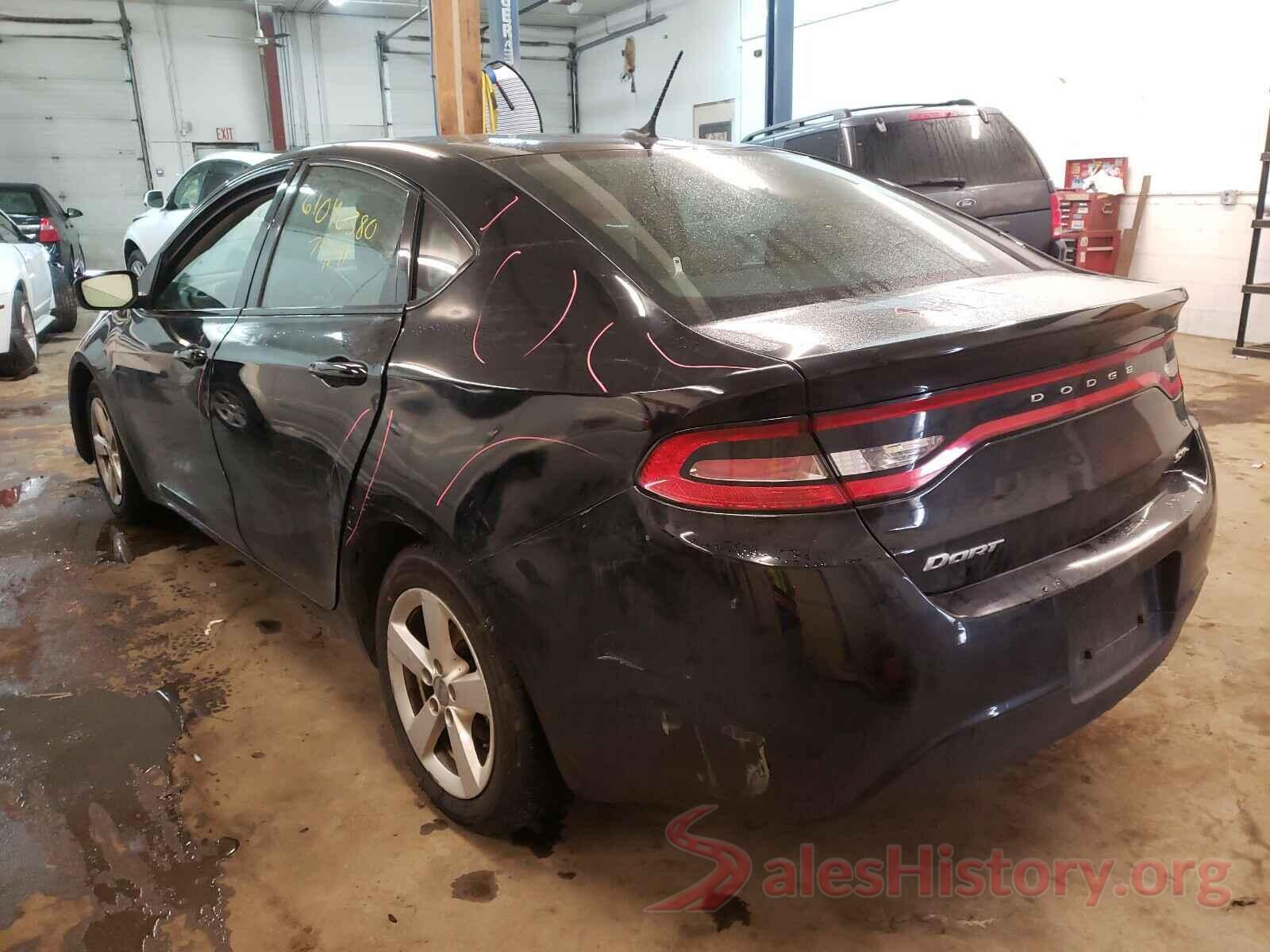 1C3CDFBB5GD762332 2016 DODGE DART