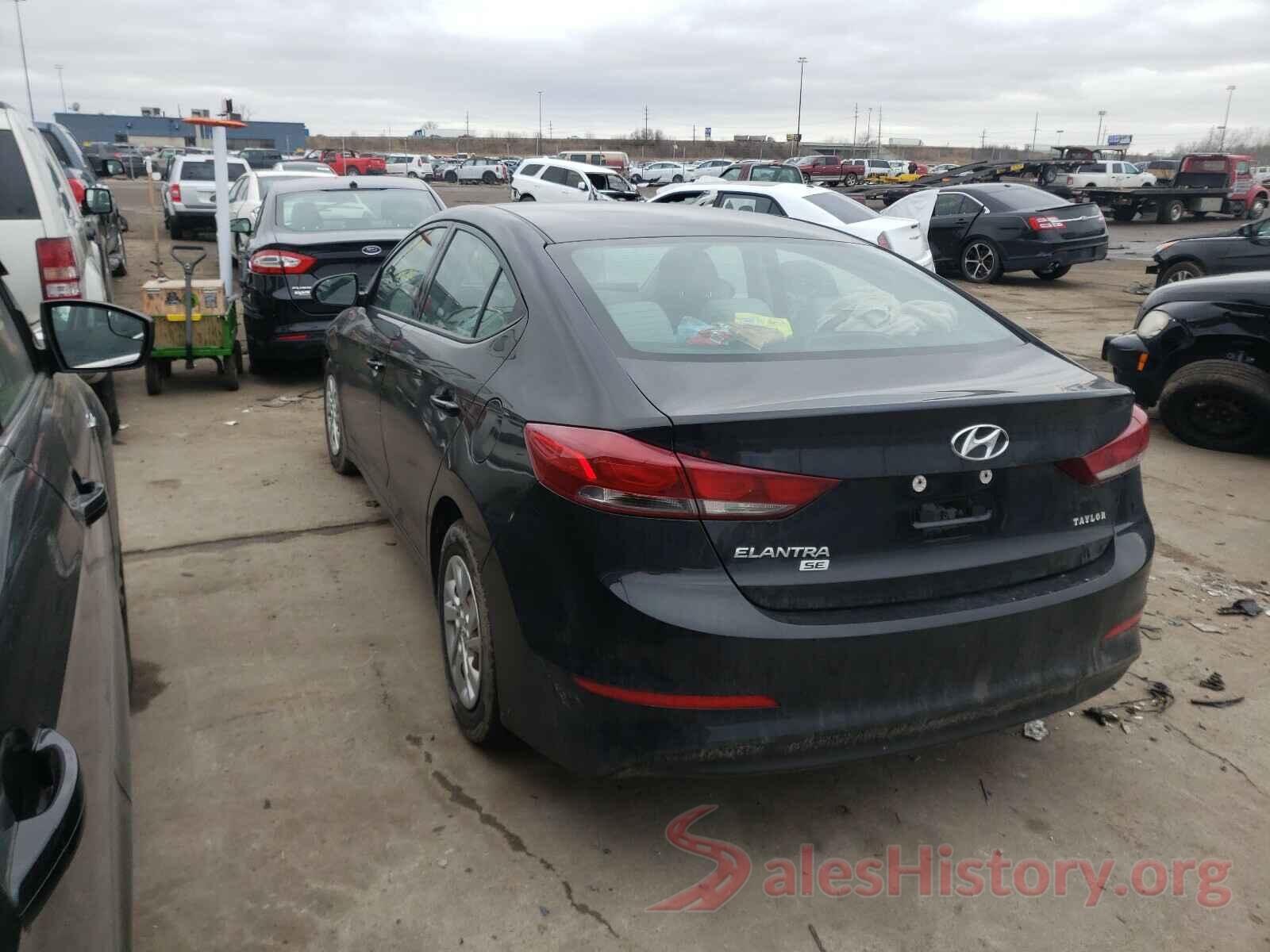 5NPD74LF5JH212949 2018 HYUNDAI ELANTRA