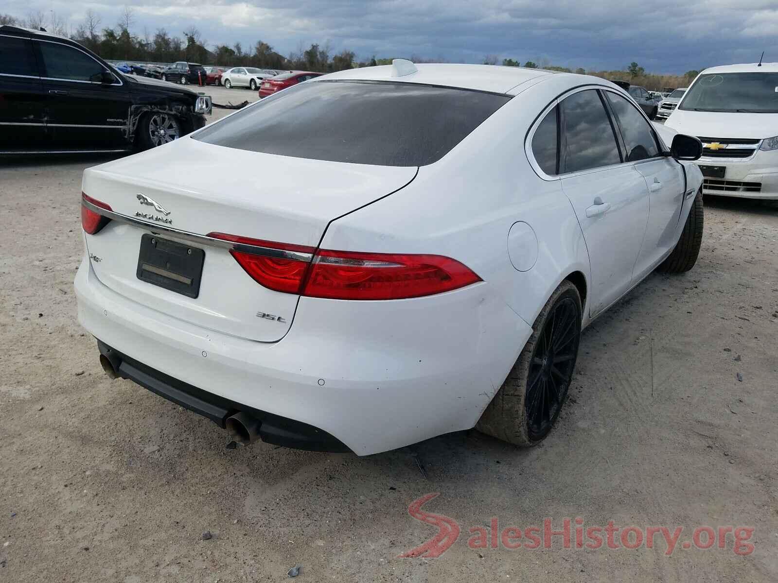 SAJBD4BV9GCY14400 2016 JAGUAR XF