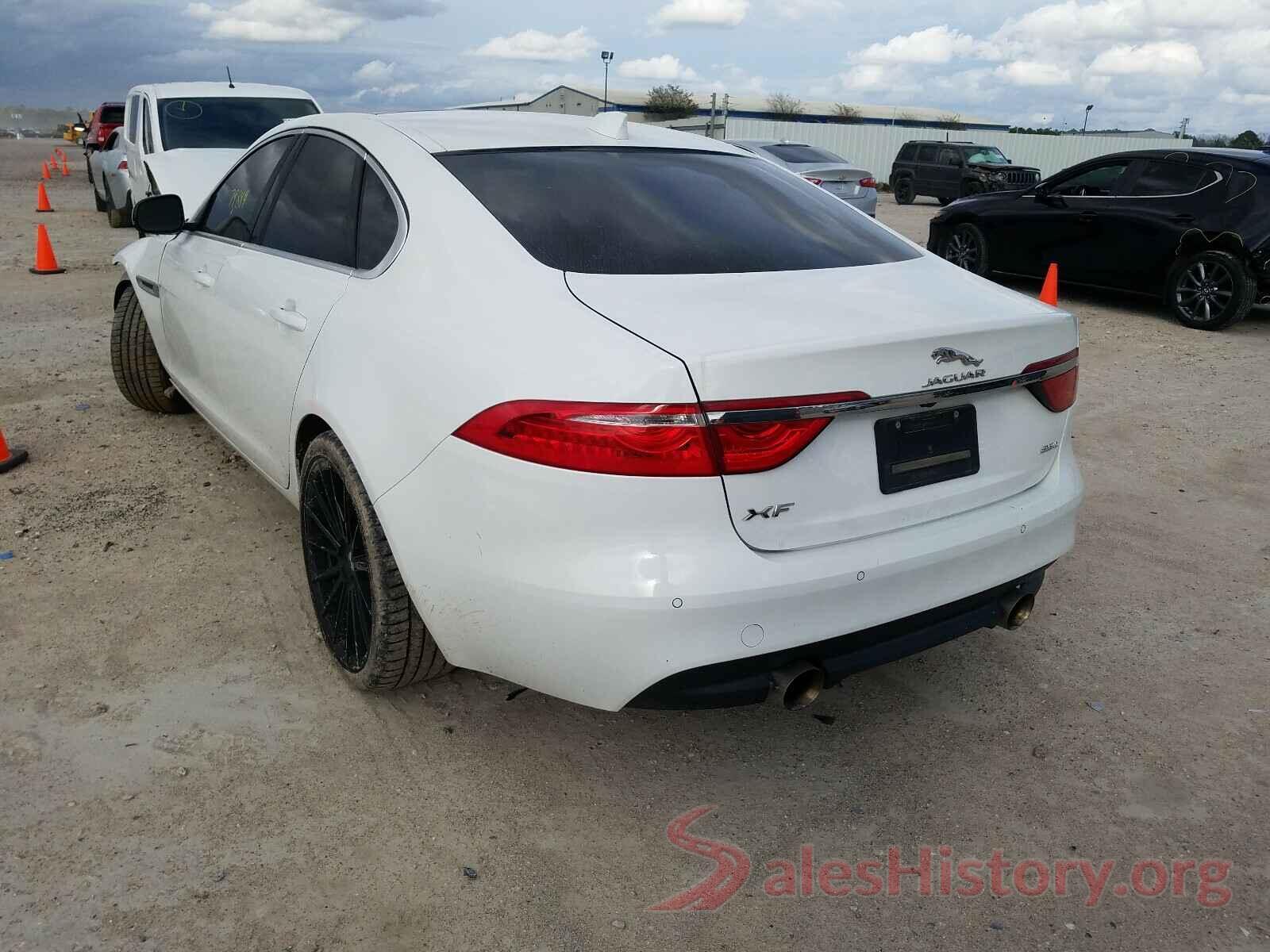 SAJBD4BV9GCY14400 2016 JAGUAR XF