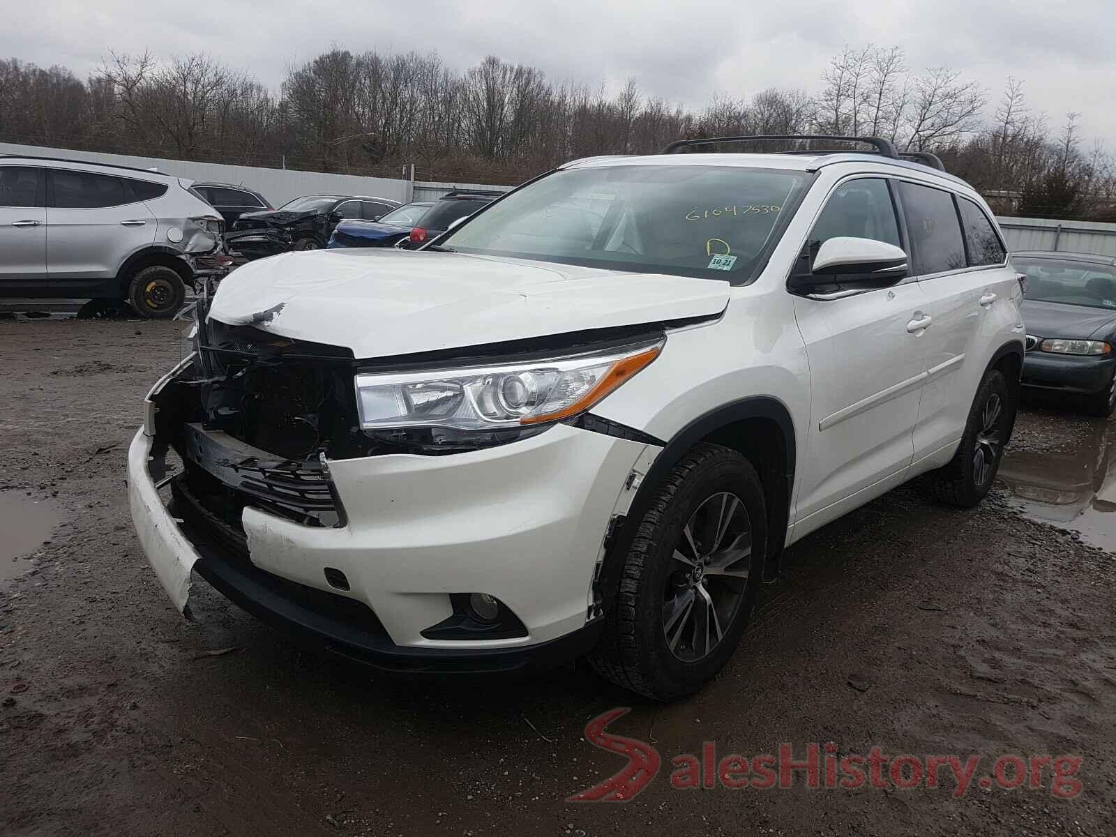 5TDJKRFH0GS339980 2016 TOYOTA HIGHLANDER