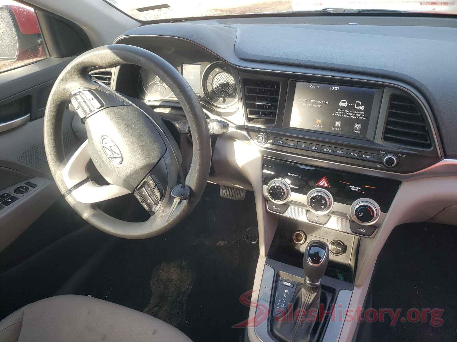 5NPD84LF2KH484258 2019 HYUNDAI ELANTRA