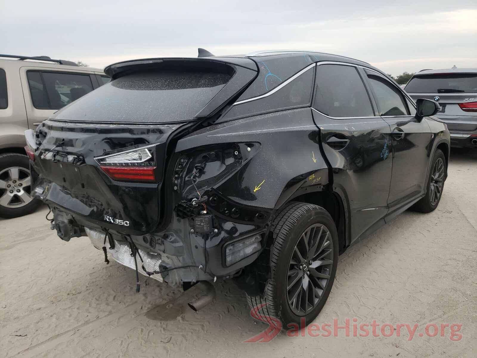 2T2BZMCA5HC073338 2017 LEXUS RX350