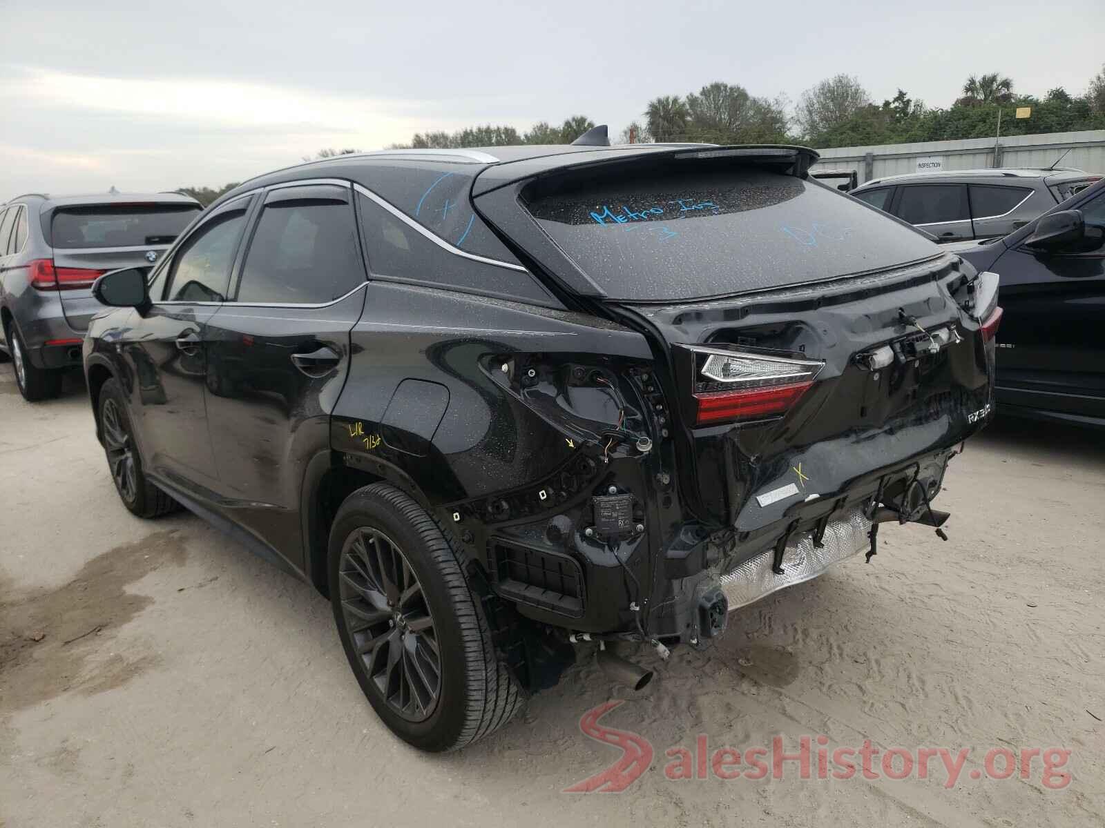 2T2BZMCA5HC073338 2017 LEXUS RX350