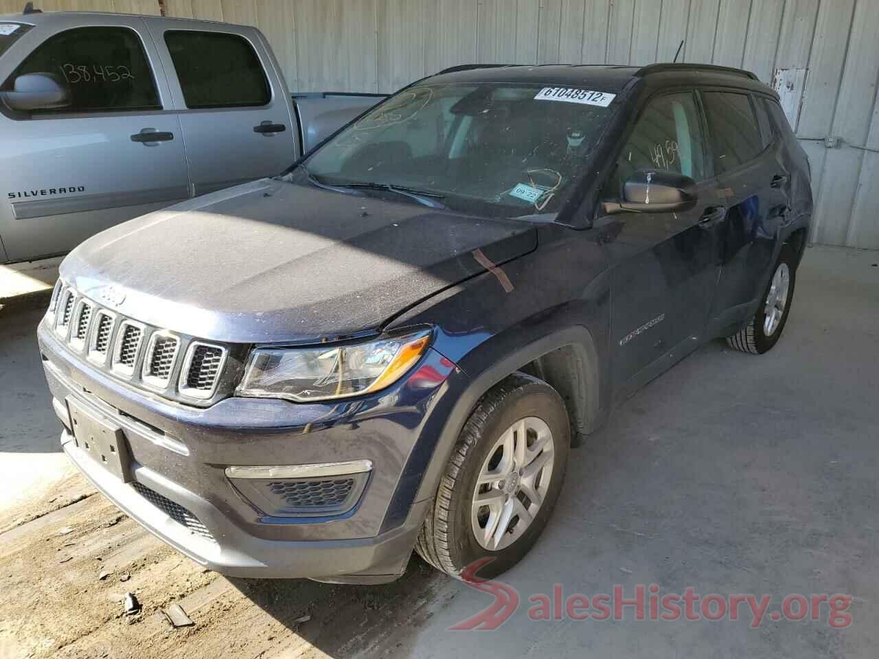 3C4NJCAB6JT368210 2018 JEEP COMPASS