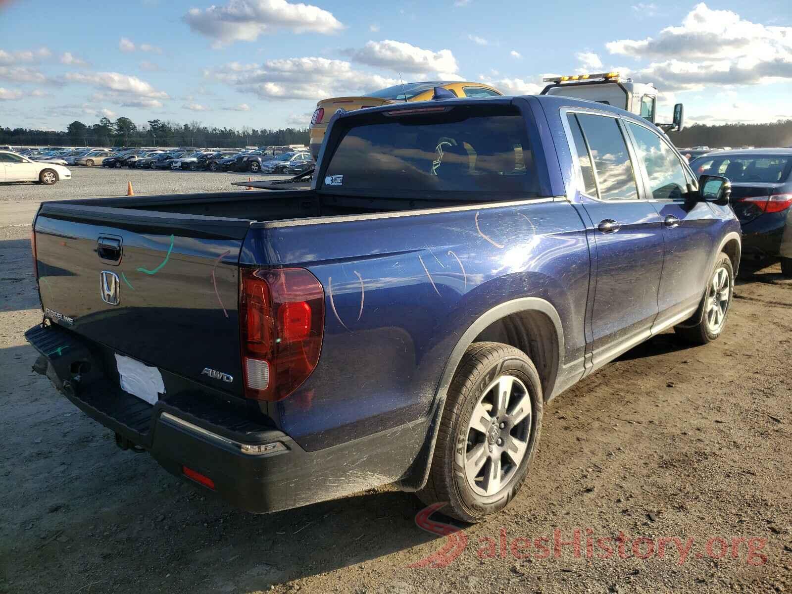 5FPYK3F68HB037313 2017 HONDA RIDGELINE