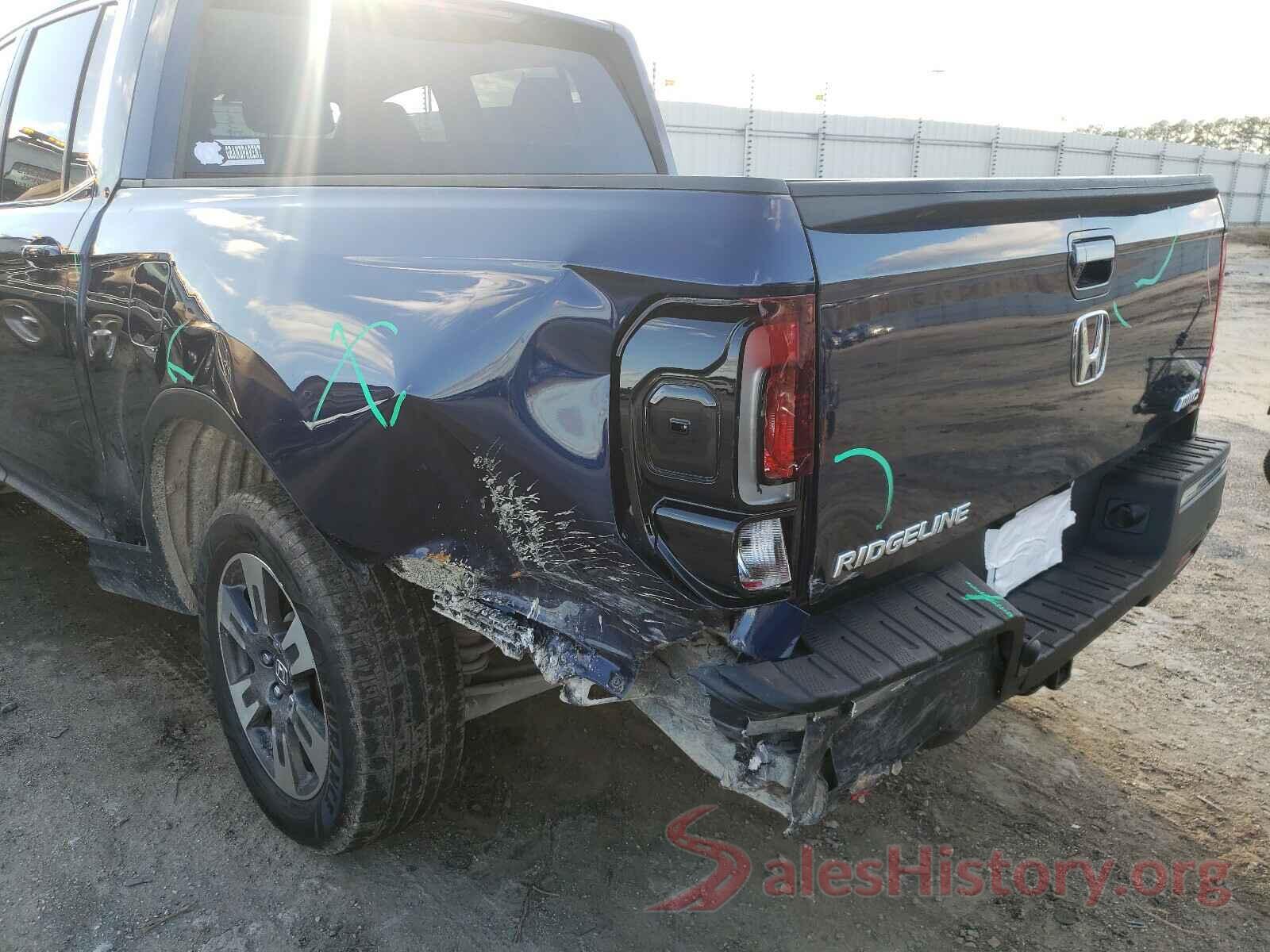 5FPYK3F68HB037313 2017 HONDA RIDGELINE